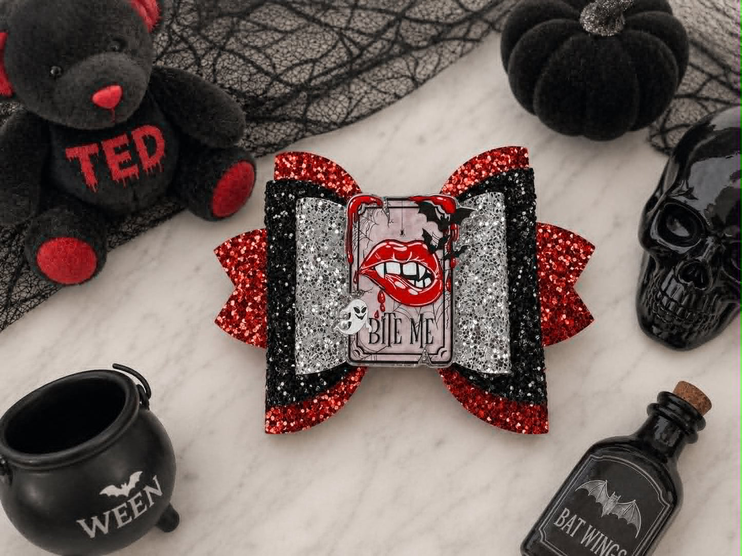 Bite Me Hairbow