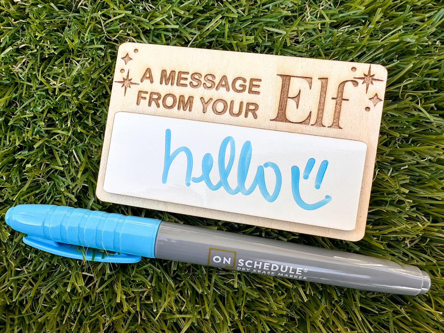 A Message From Your Elf Magnet