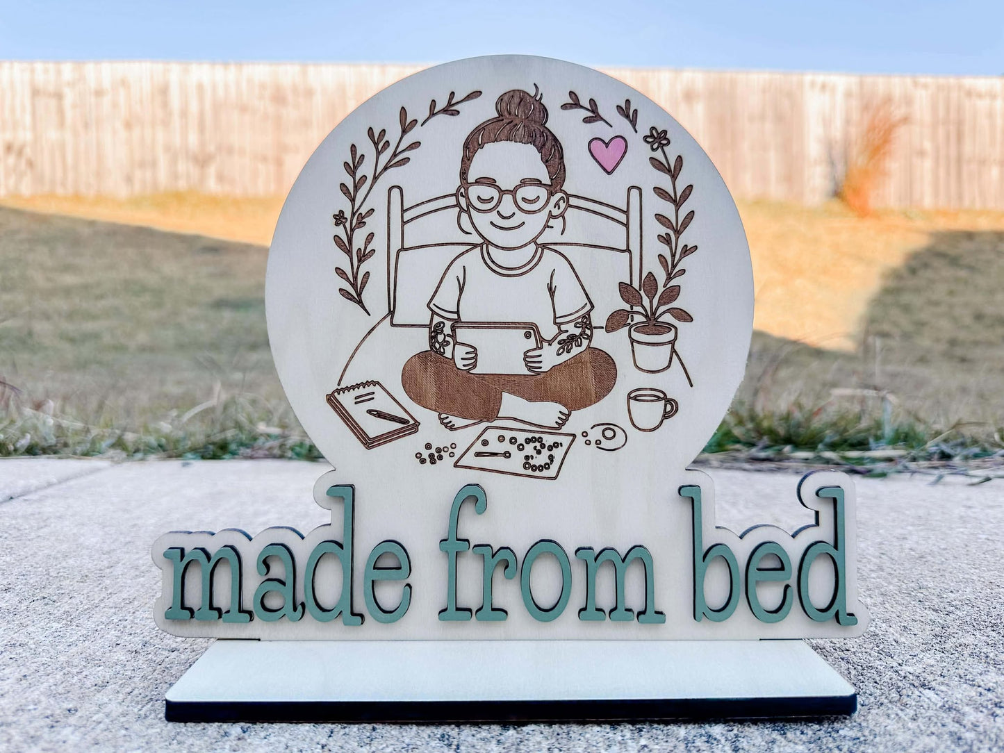 Standing Table Sign
