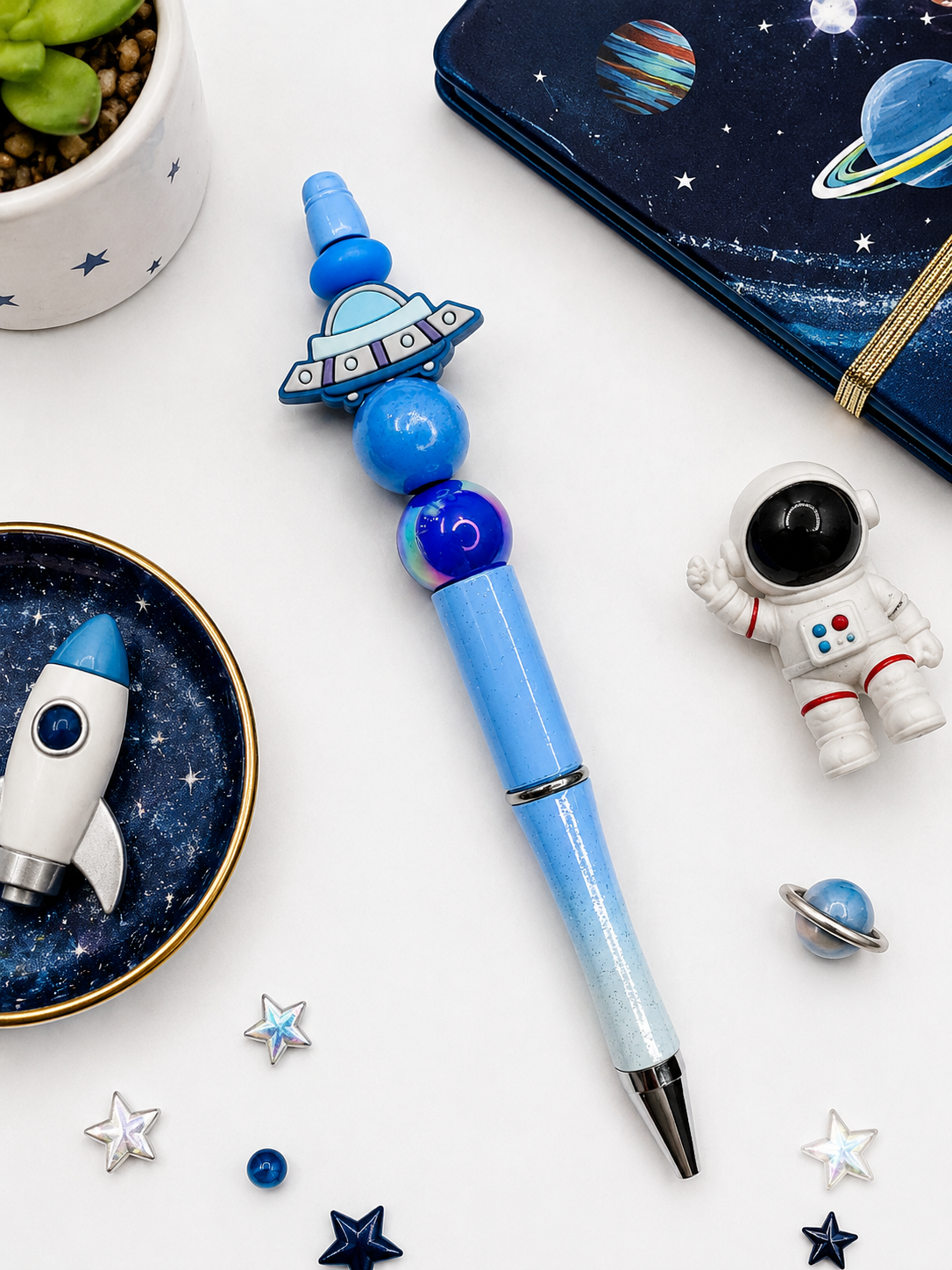 Blue UFO Pen