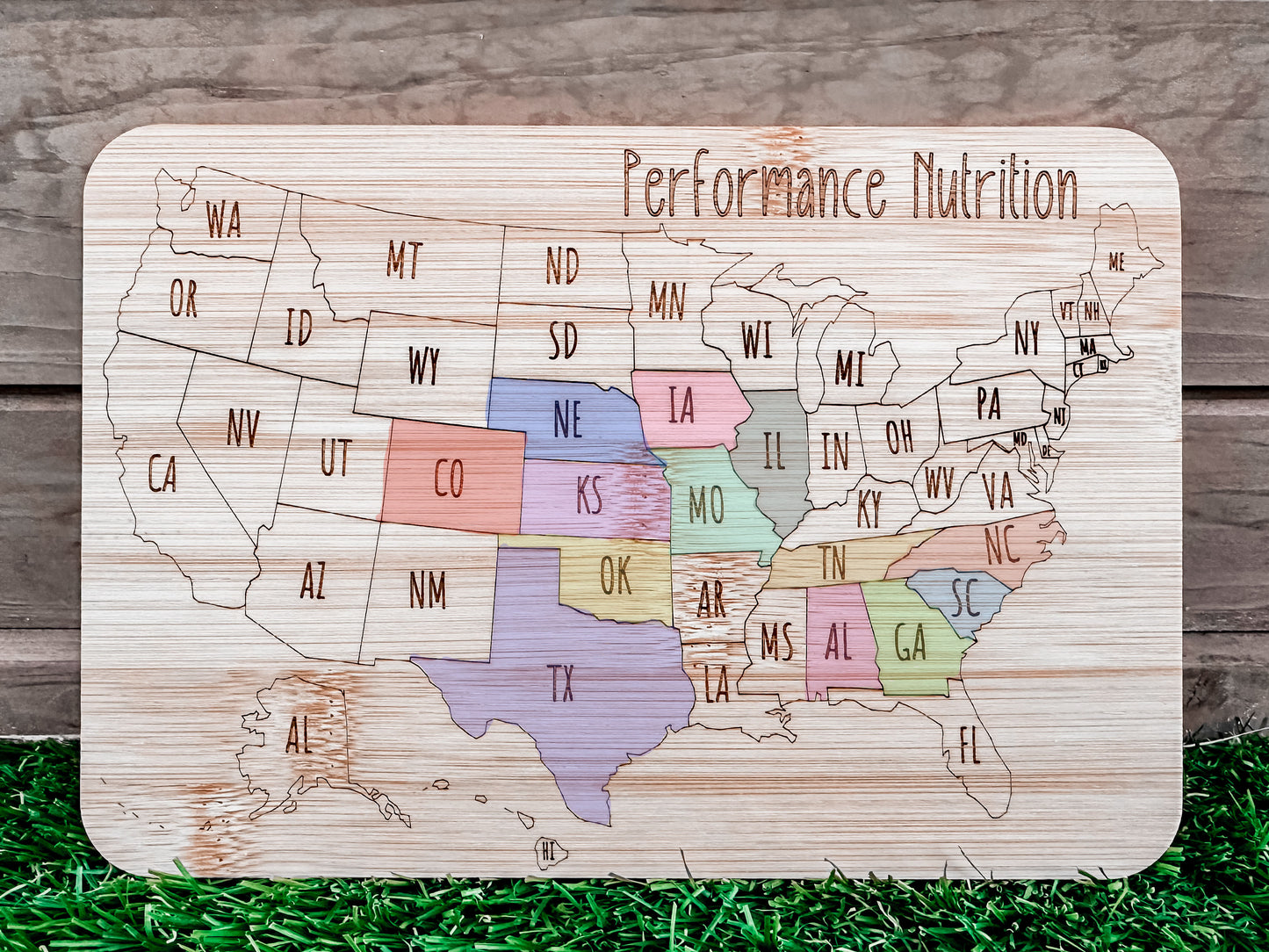 Small Business Map Color In