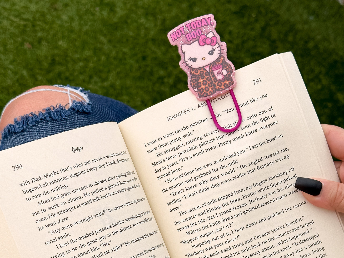 Not Today, Boo Jumbo Paperclip/Bookmark