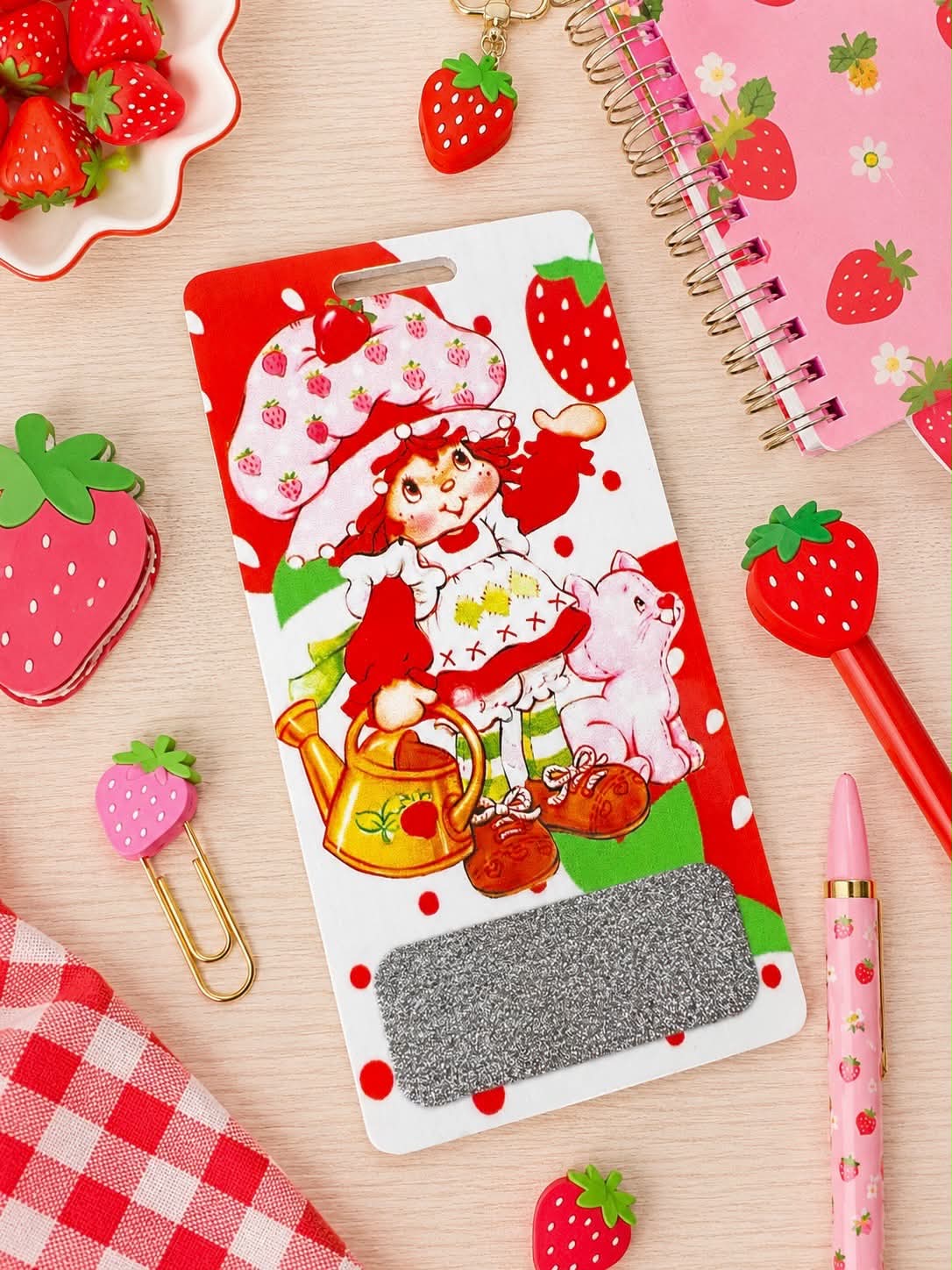 Strawberry Shortcake Badge Buddy