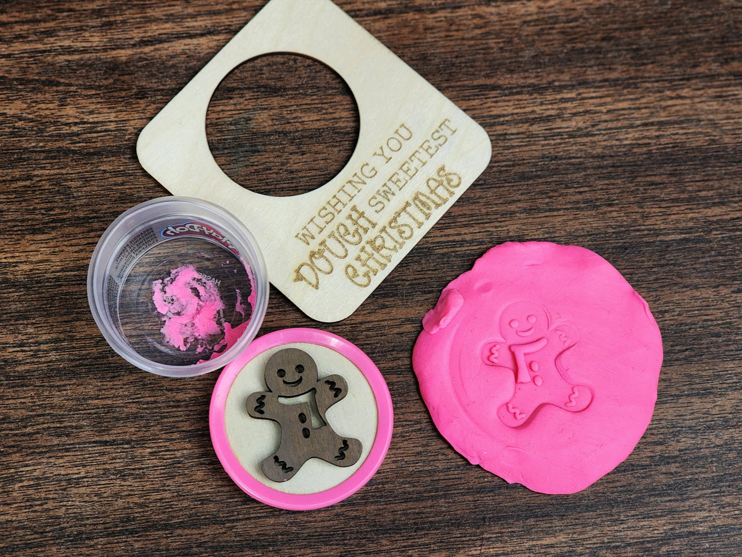 Christmas Playdo Stamps