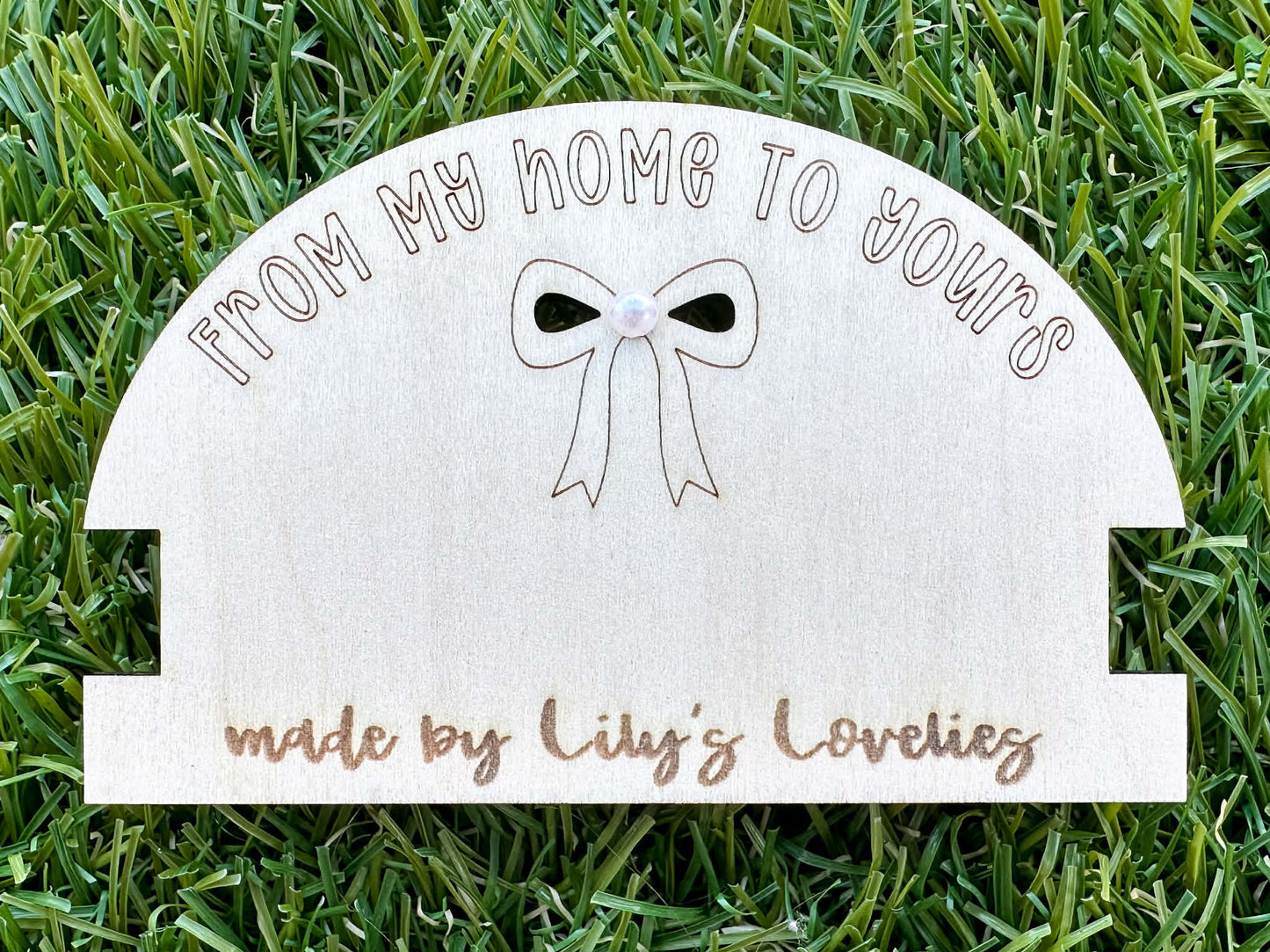 Custom Engraved Bracelet Card Holder
