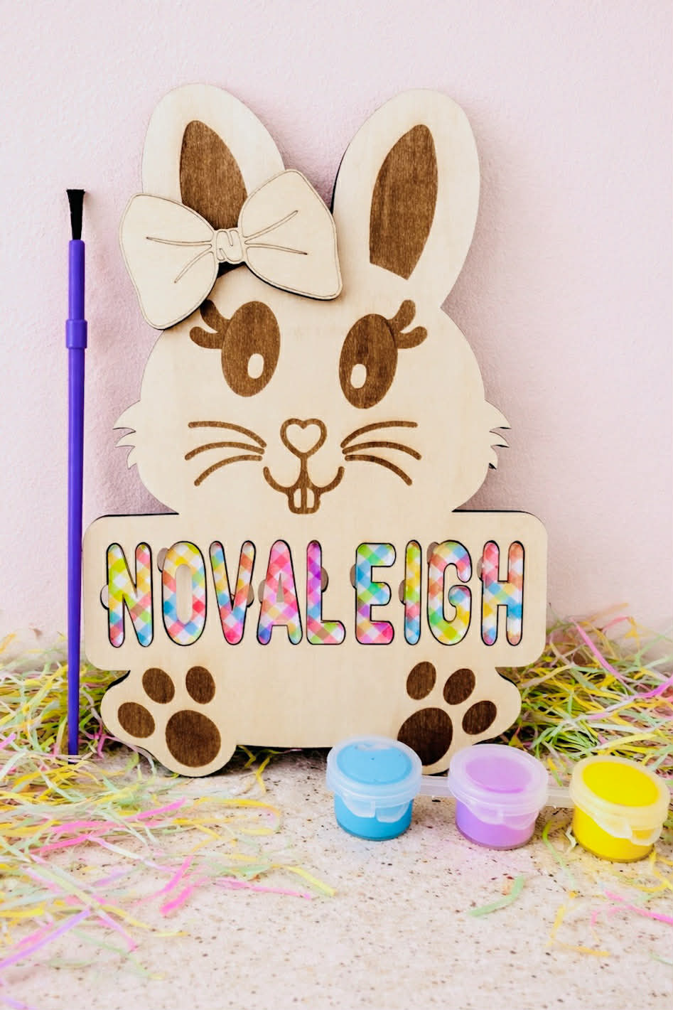 Bunny DIY Paint & Puzzle