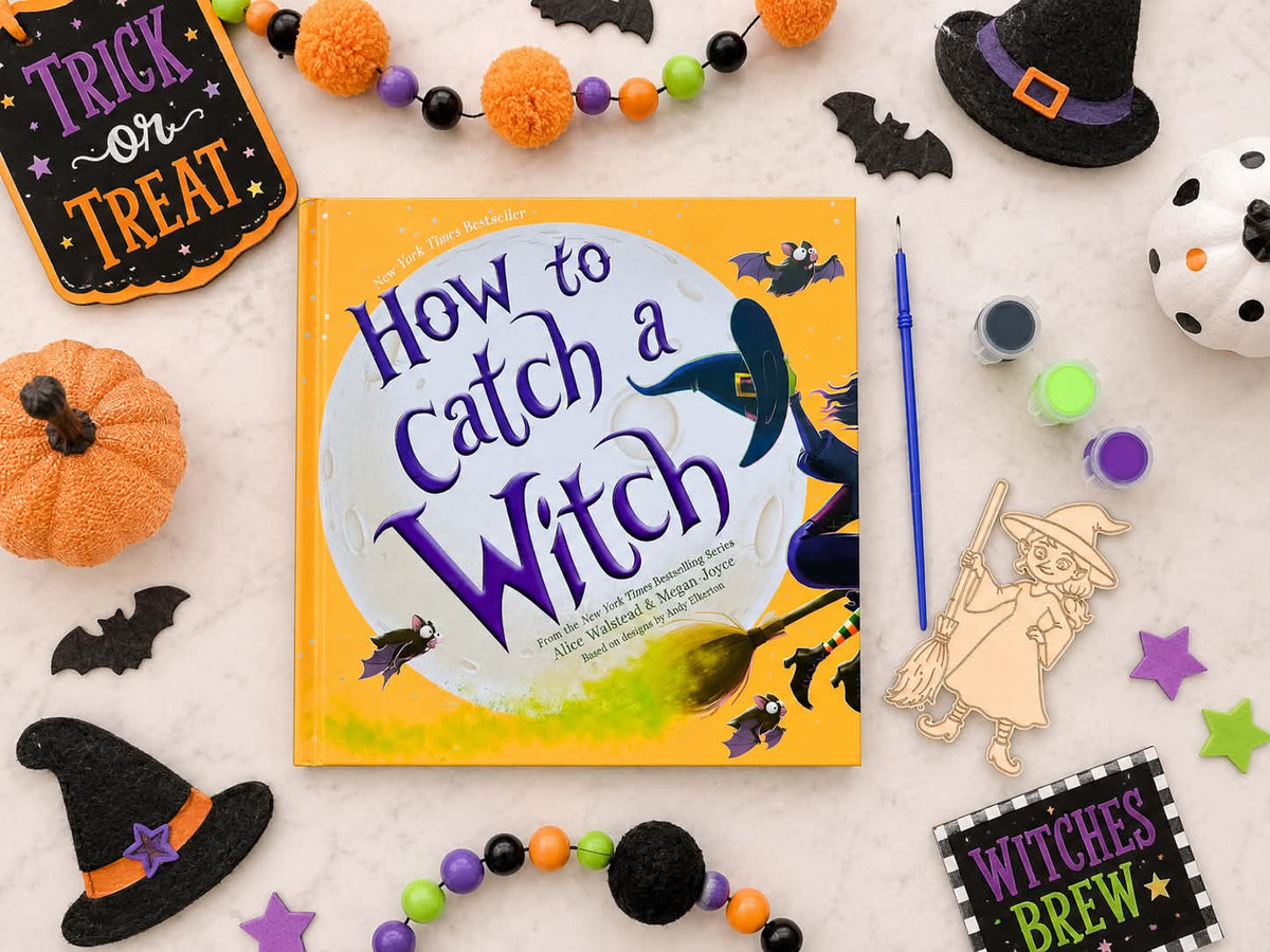 How To Catch A Witch Book & DIY Paint Kit Bundle