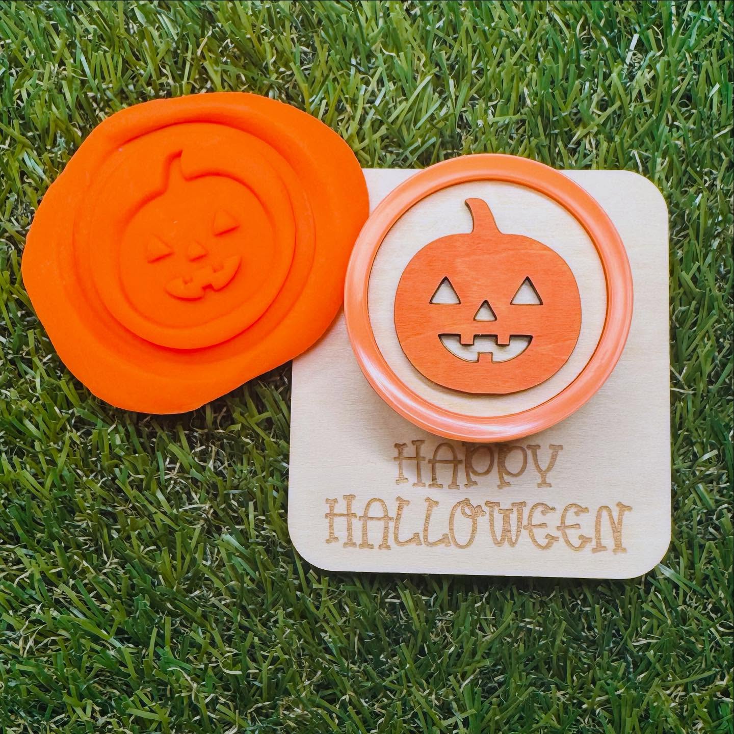 Halloween Playdo Stamps