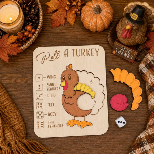 Roll-A-Turkey Game