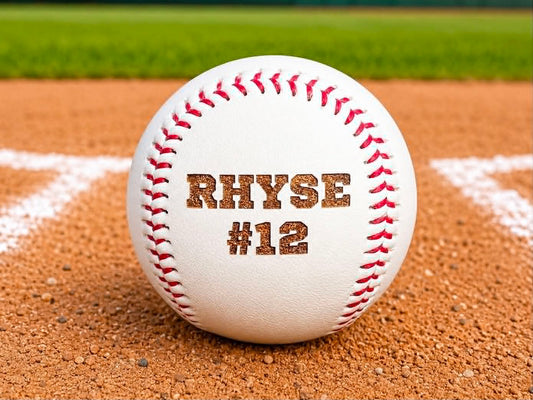 Engraved Baseball