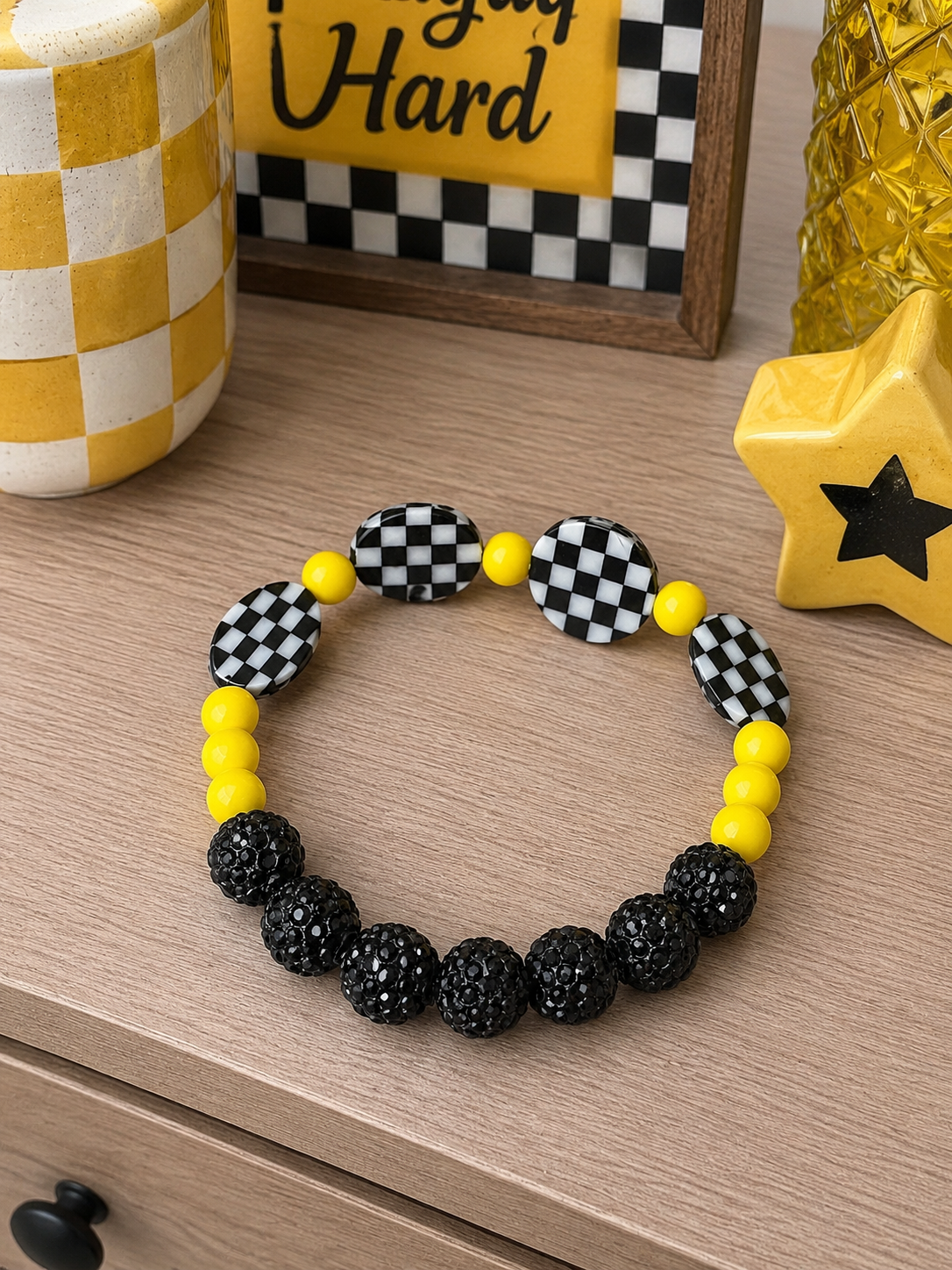 Pit Stop Bracelet-Big Kid/Adult