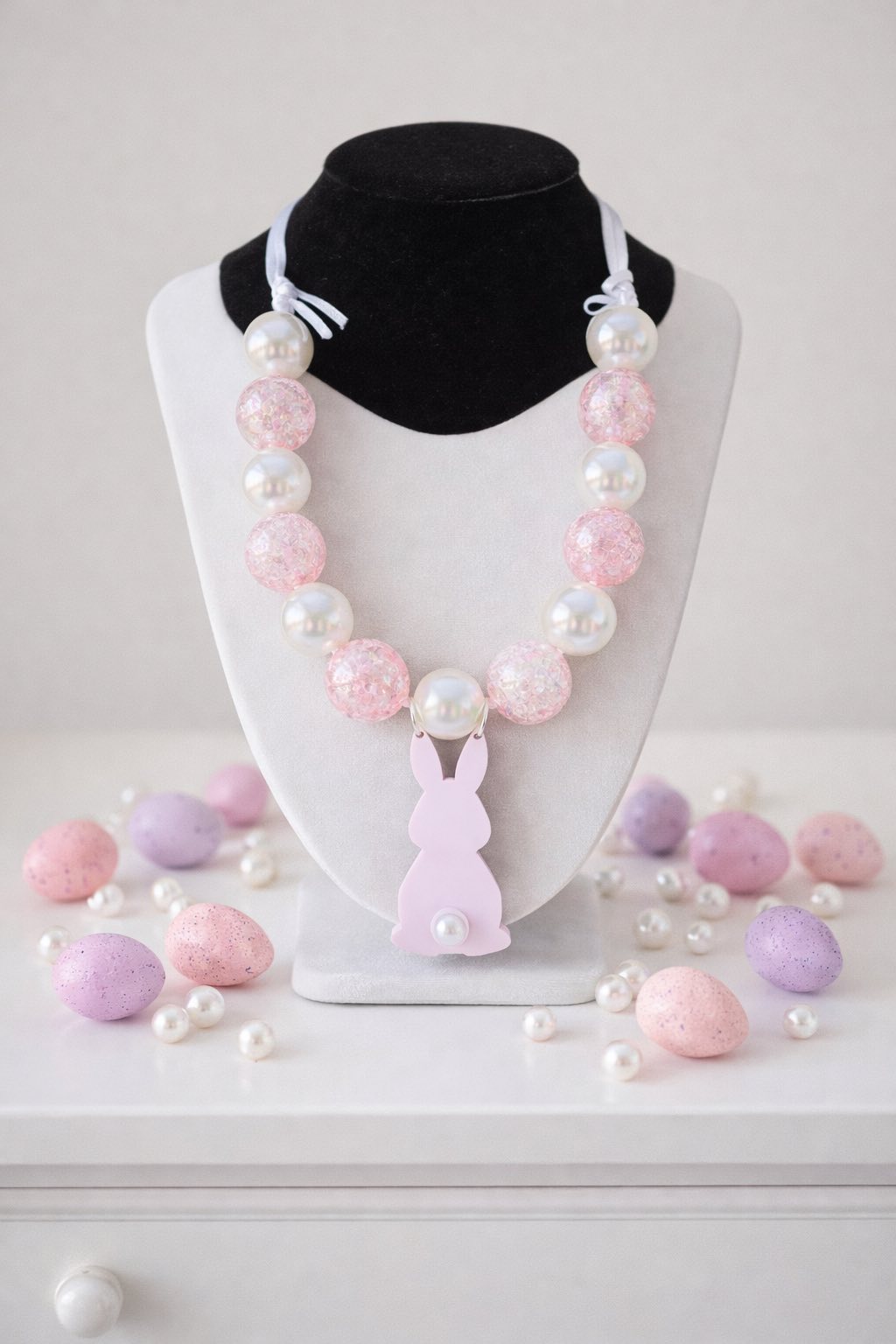 Bunny Butt Bubblegum Necklace