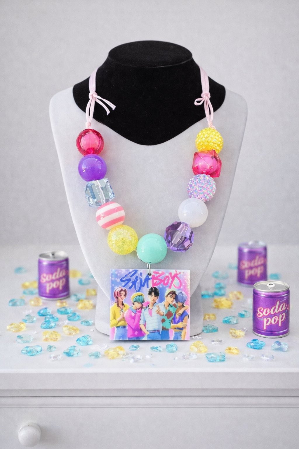 Demon Boys Bubblegum Necklace