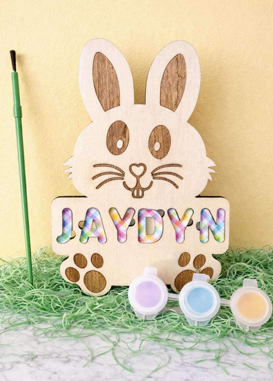 Bunny DIY Paint & Puzzle