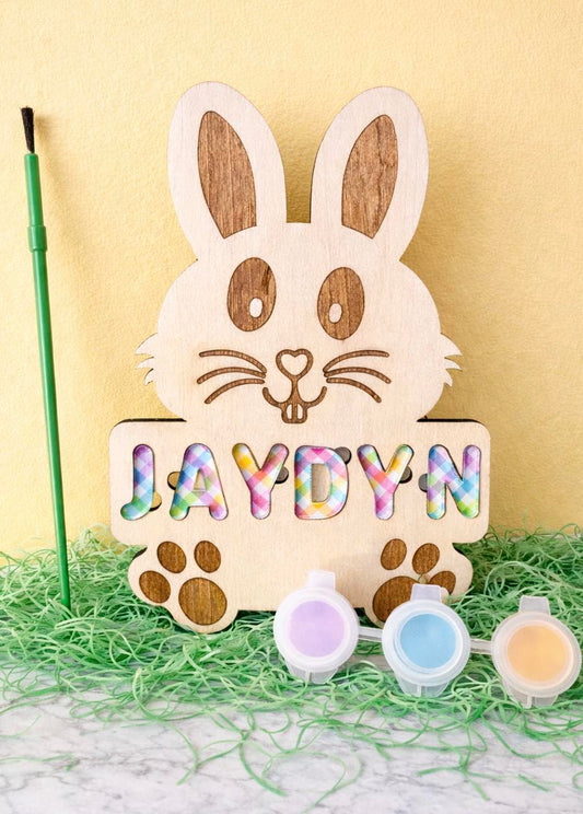 Bunny DIY Paint & Puzzle