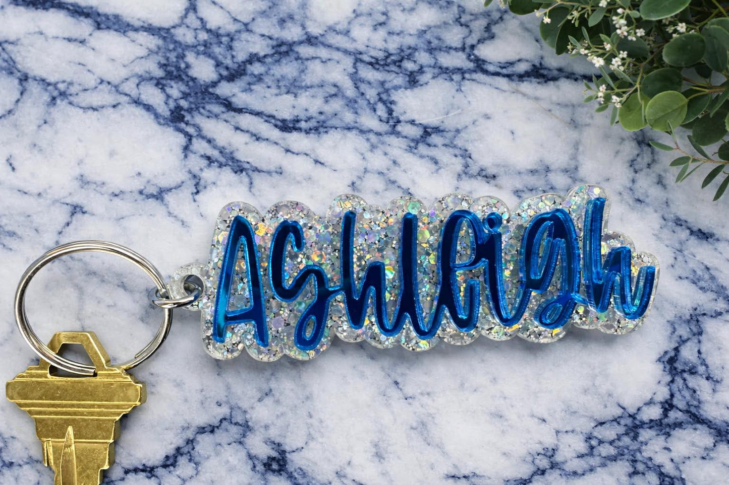 Acrylic Name Keychains