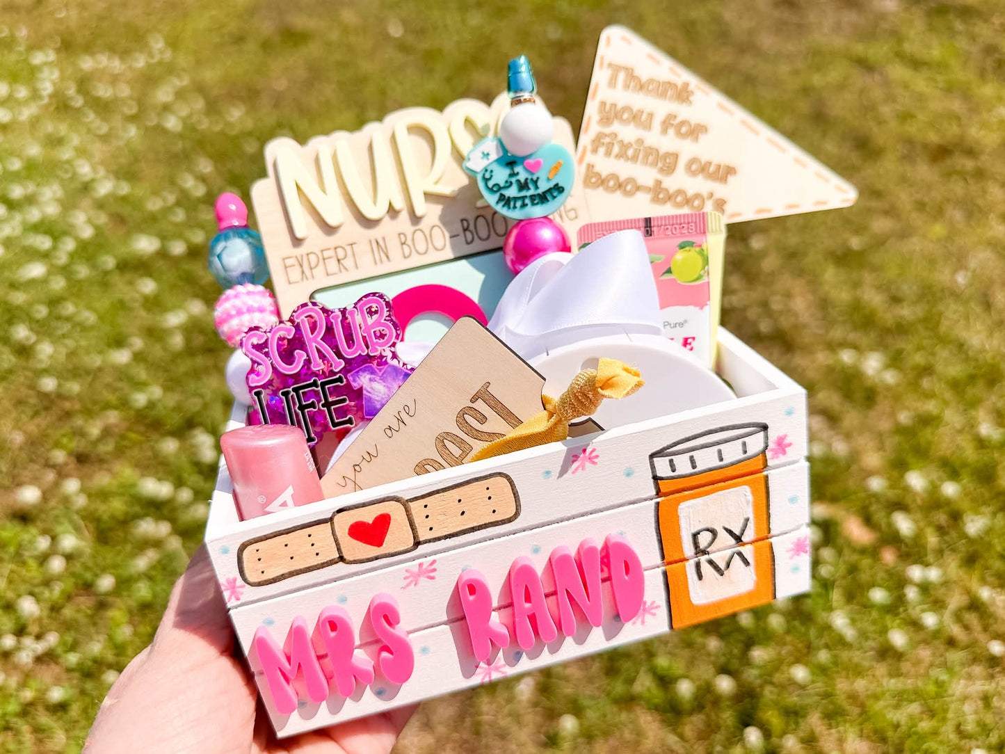 Customized Nurse Crates