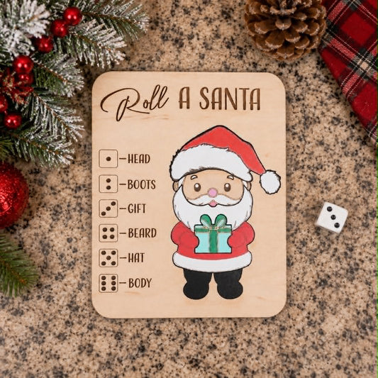 Roll-A-Santa Game