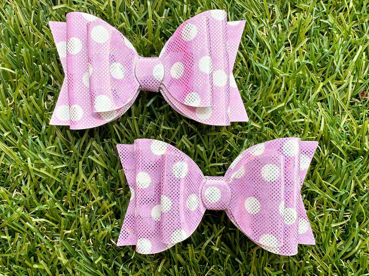 Light Purple Polka Dot Piggies
