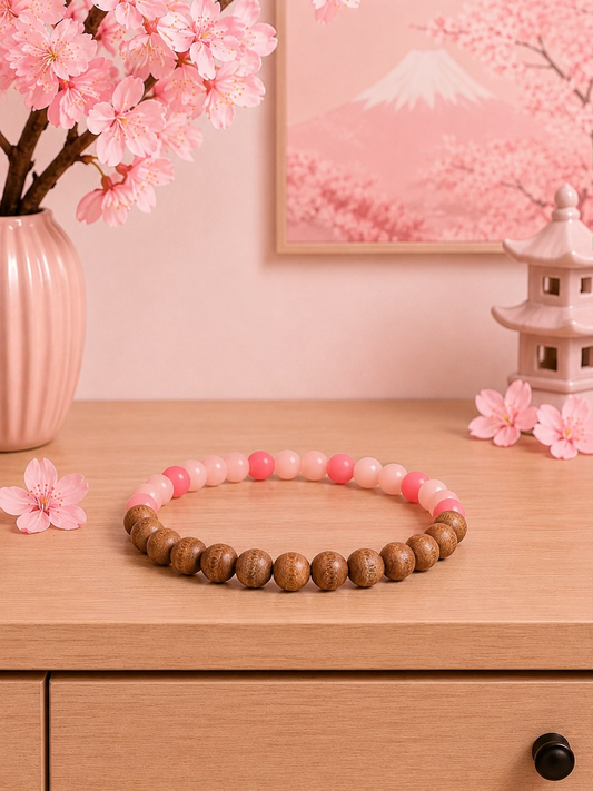Aurora's Collection-Cherry Blossum Bracelet-Adult