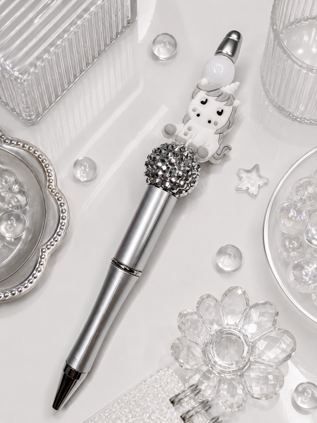 Silver Unicorn Pen