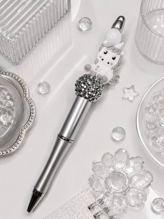 Silver Unicorn Pen