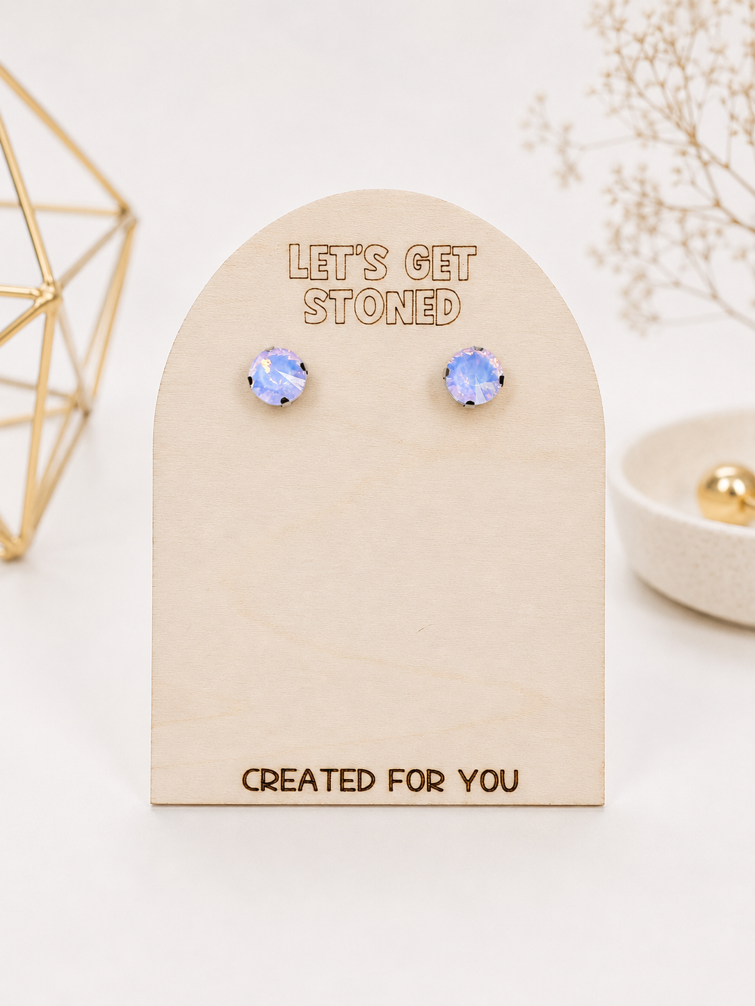 Magical Purple Studs