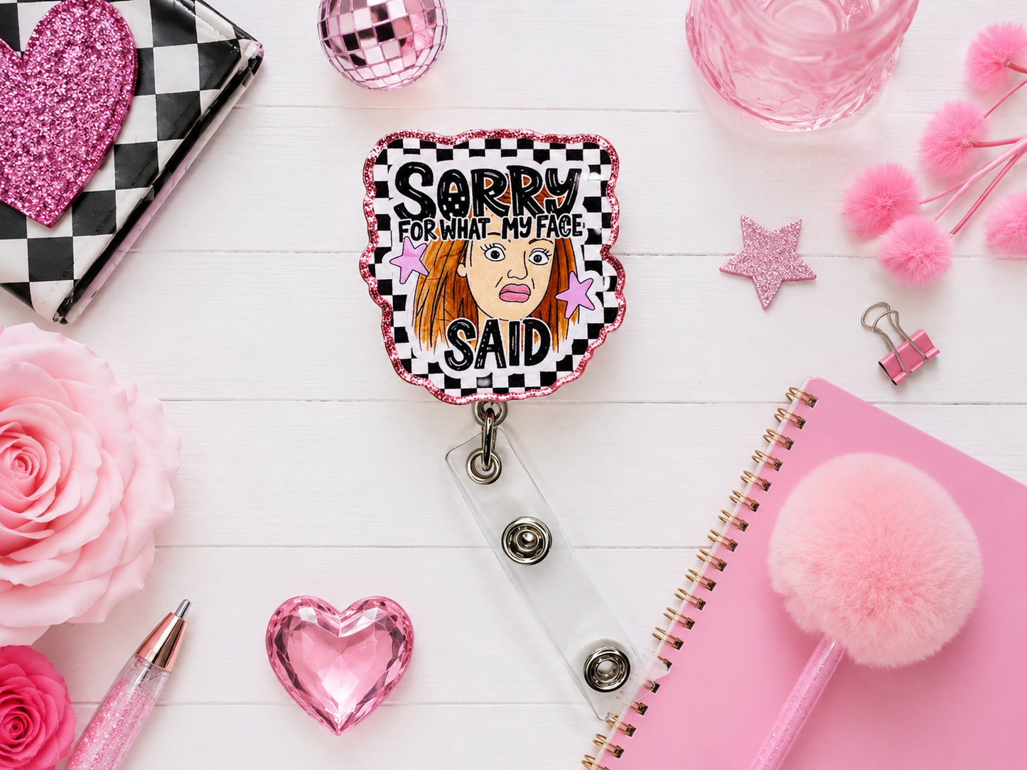 Sorry For What My Face Said Badge Reel