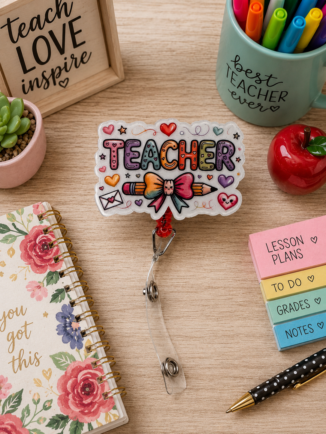 Teacher Badge Reel