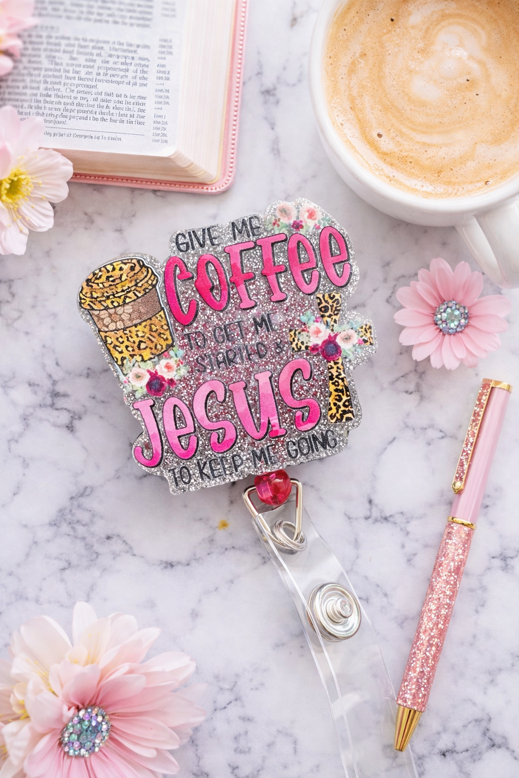 Coffee and Jesus Badge Reel