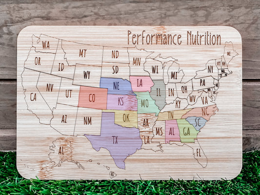 Small Business Map Color In