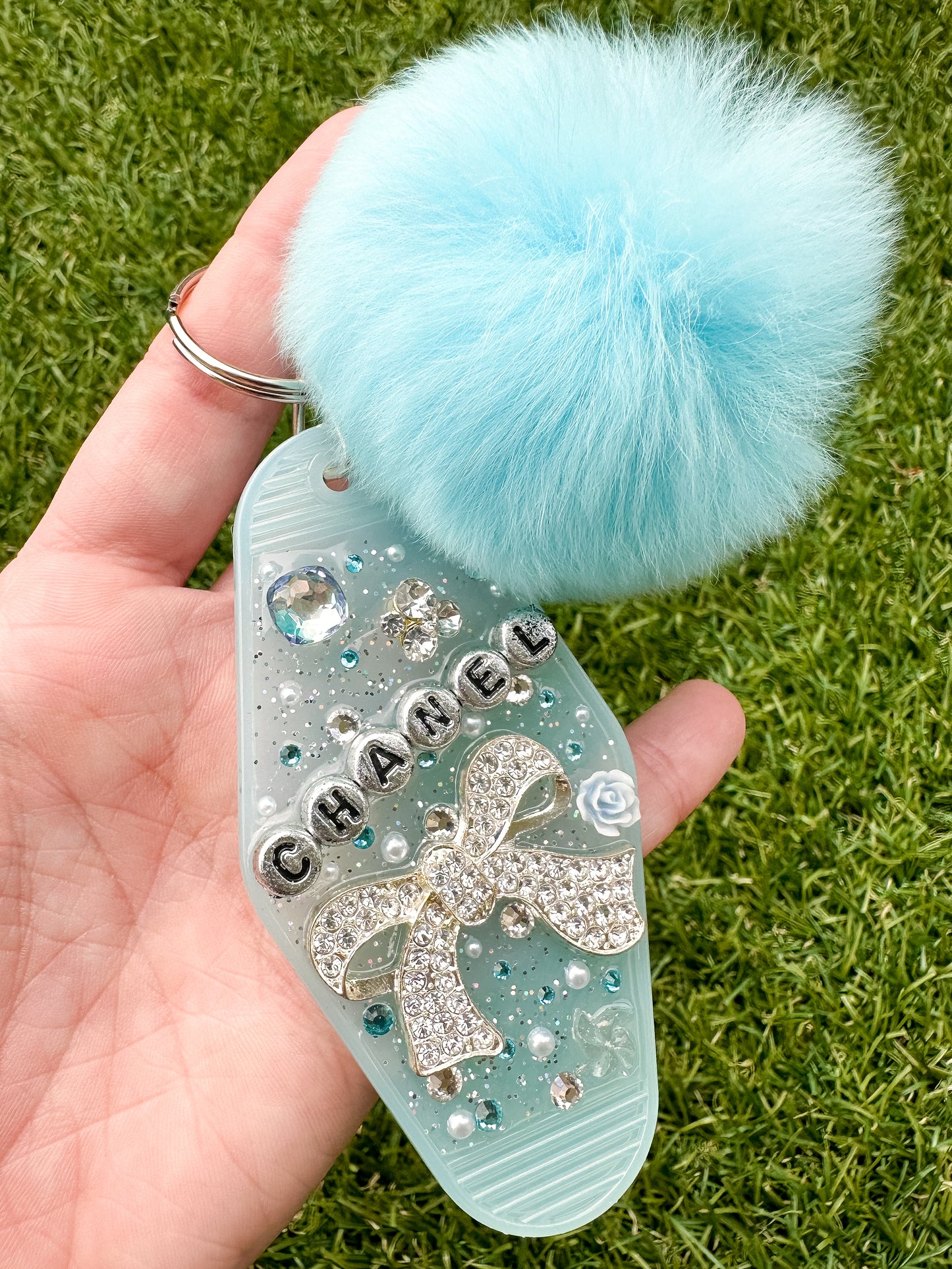 Customized Motel Keychain