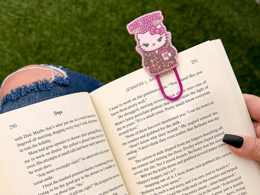 Not Today, Boo Jumbo Paperclip/Bookmark