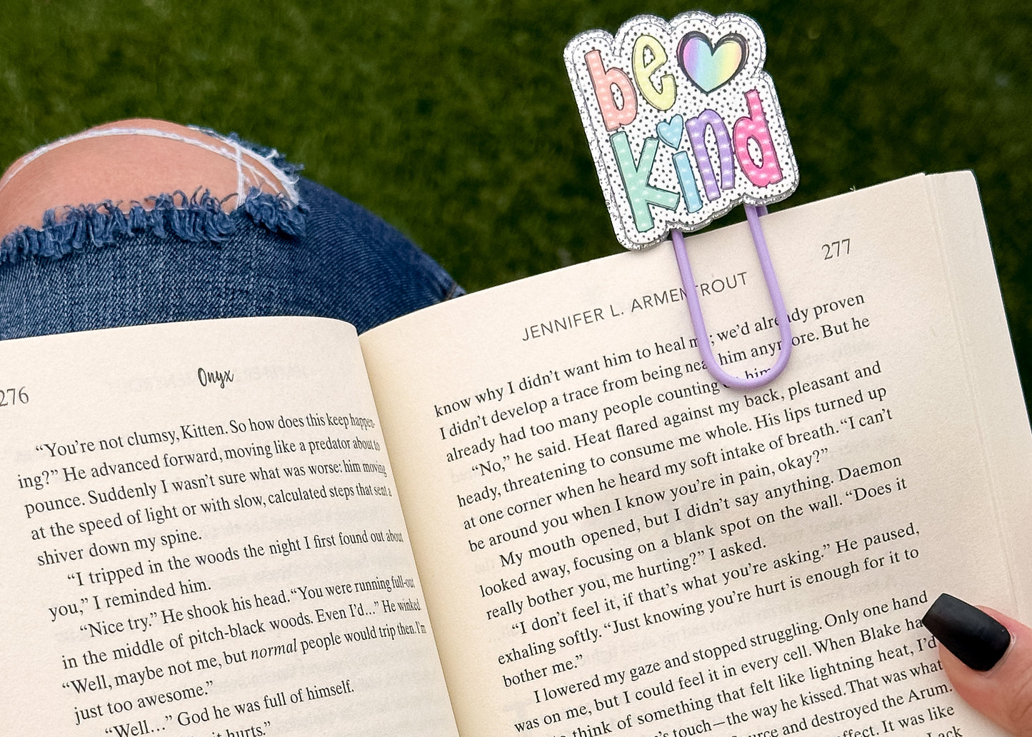 Be Kind Jumbo Paperclip/Bookmark