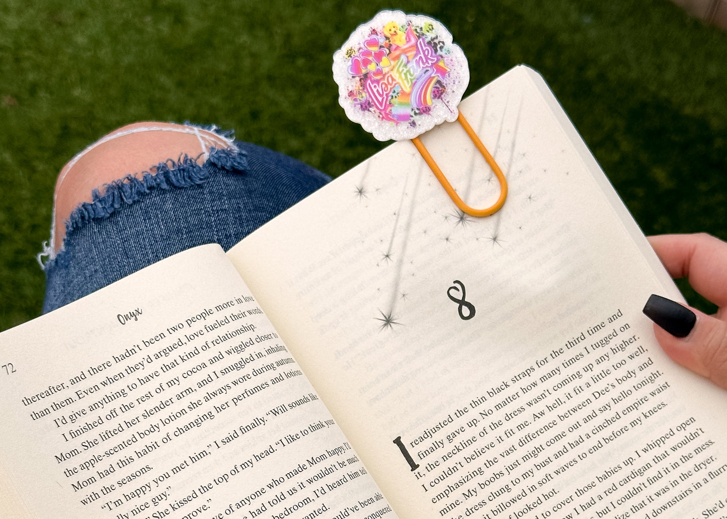 Lisa Frank Jumbo Paperclip/Bookmark
