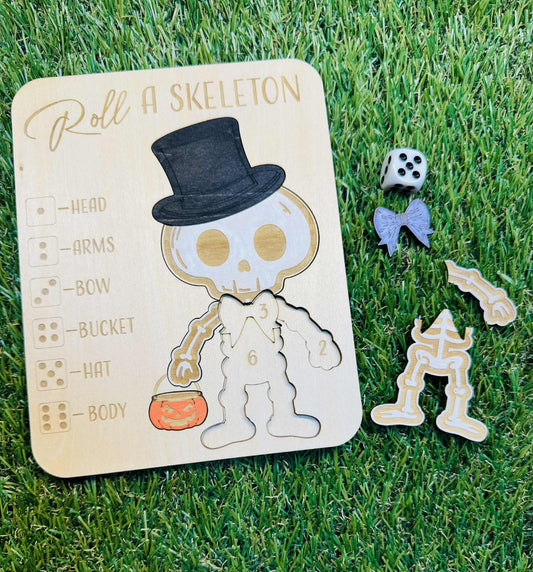 Roll-A-Skeleton Game