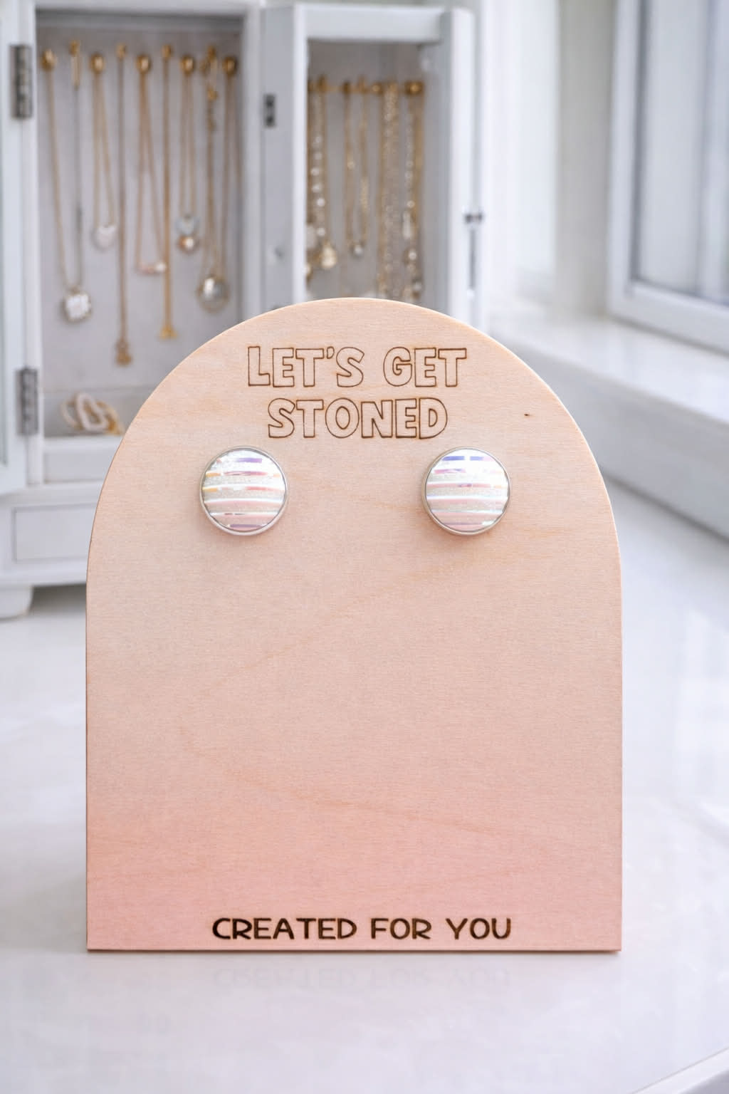 Unicorn Magic Druzy Studs