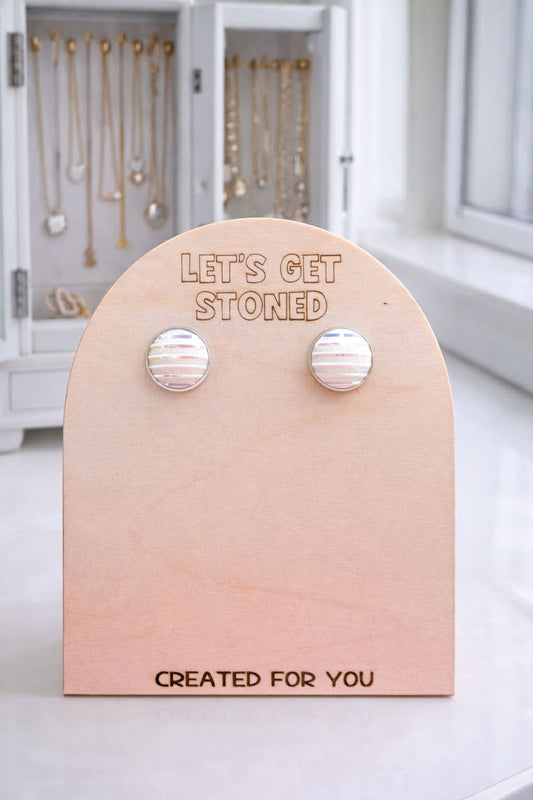 Unicorn Magic Druzy Studs