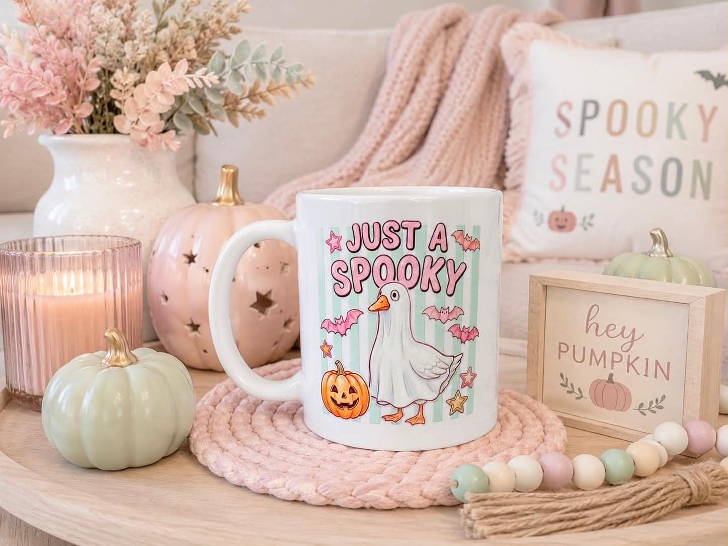 Just a Spooky Goose Coffee Mug