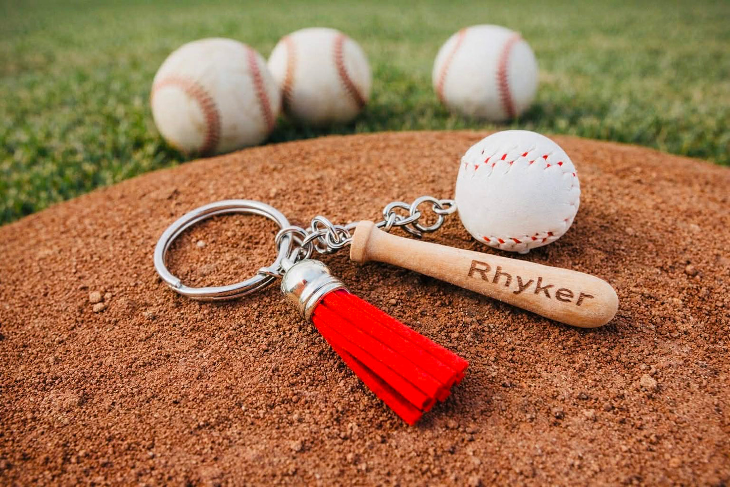 Baseball Keychain