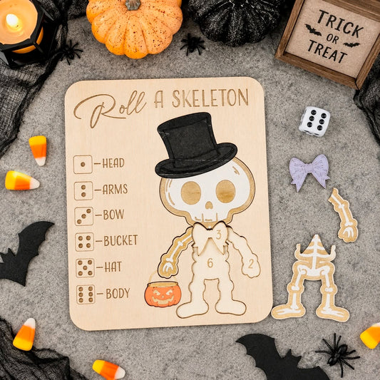 Roll-A-Skeleton Game