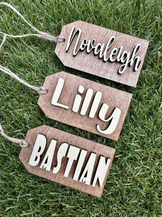 Name Gift Tags
