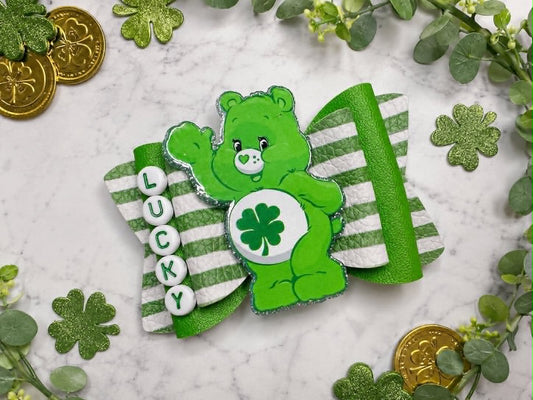 Lucky Bear Hairbow